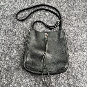 Rebecca Minkoff Black Pebbled Crossbody GUC